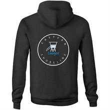 Load image into Gallery viewer, Coogee Lord of the Beach - Pocket Hoodie Sweatshirt - Navy / Light Blue (and Other Mate ! )