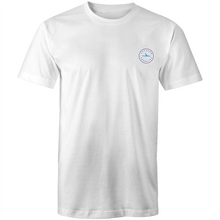 Load image into Gallery viewer, Maroubra Lord of the Beach - Mens T-Shirt - White / Light Blue