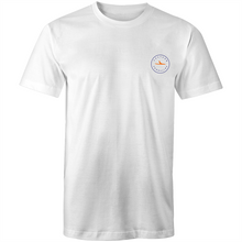 Load image into Gallery viewer, Bronte Lord of the Surf - Mens T-Shirt - White / Orange