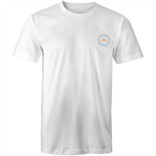 Load image into Gallery viewer, Clovelly Lord of Surf - Mens T-Shirt - White / Orange