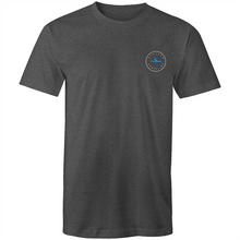 Load image into Gallery viewer, Maroubra Lord of Surf - Mens T-Shirt - Navy / Light Blue (and other Mate ! )