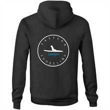 Load image into Gallery viewer, Coogee Lord of the Surf - Pocket Hoodie Sweatshirt - Navy / Light Blue (and other Mate ! )