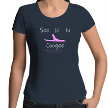 Load image into Gallery viewer, See U in Coogee - Womens Scoop Neck T-Shirt