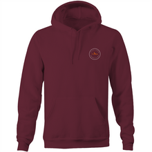 Load image into Gallery viewer, Maroubra Lord of the Ocean - Pocket Hoodie Sweatshirt - Navy / Orange (and other Mate ! )