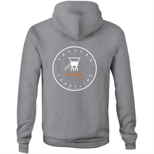 Load image into Gallery viewer, Clovelly Lord of the Beach - Pocket Hoodie Sweatshirt - Navy (and other Mate !)