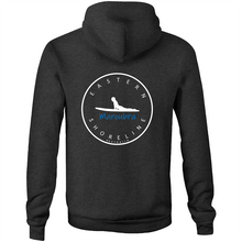 Load image into Gallery viewer, Maroubra Lord of Surf - Pocket Hoodie Sweatshirt - Navy / Light Blue (and other Mate ! )