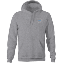 Load image into Gallery viewer, Coogee Lord of the Beach - Pocket Hoodie Sweatshirt - Navy / Light Blue (and Other Mate ! )