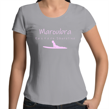 Load image into Gallery viewer, Maroubra Surf - Womens Scoop Neck T-Shirt