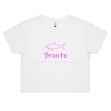 Load image into Gallery viewer, Swim with Shark in Bronte - Womens Crop Tee