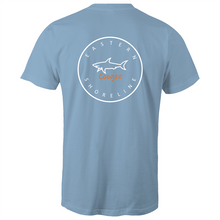 Load image into Gallery viewer, Coogee Lord of the Ocean - Mens T-Shirt - Blue / Orange