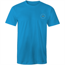 Load image into Gallery viewer, Coogee Lord of the Beach - Mens T-Shirt - Blue / Orange
