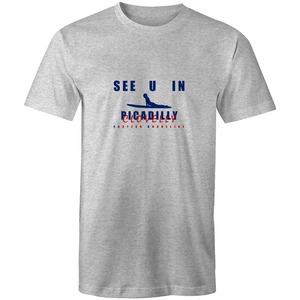 See U in Clovelly (Not in Picadilly !) - Mens T-Shirt