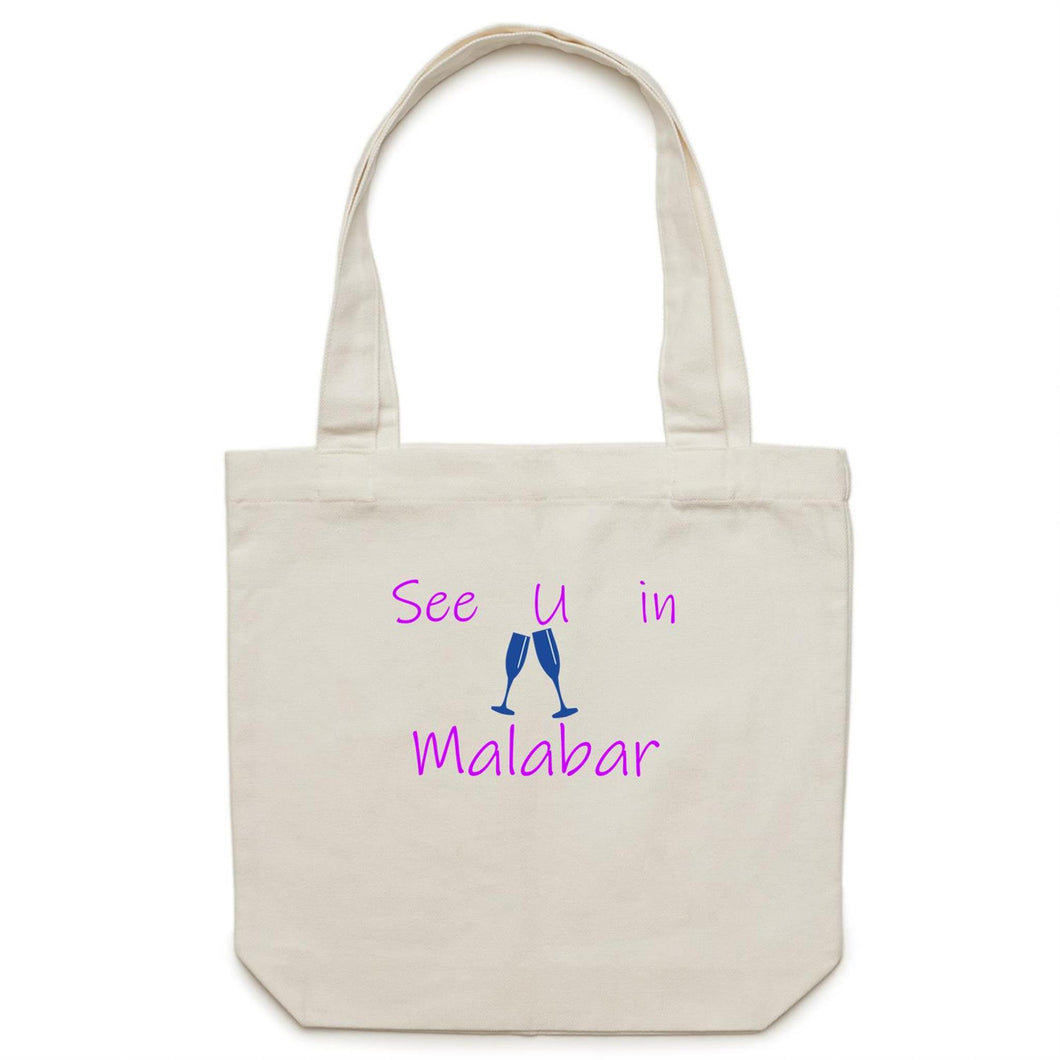 See U in Malabar - Canvas Tote Bag