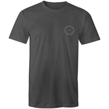 Load image into Gallery viewer, Coogee Lord of the Ocean - Mens T-Shirt - Navy / Light Blue

