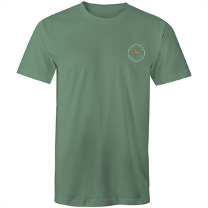Maroubra Lord of Surf - Mens T-Shirt - Blue / Orange (and other Mate ! )