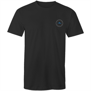 Coogee Lord of the Beach - Mens T-Shirt - Navy / Light Blue