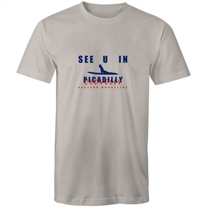 See U in Clovelly (Not in Picadilly !) - Mens T-Shirt