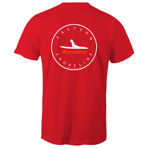 Maroubra Lord of Surf - Mens T-Shirt - Blue / Orange (and other Mate ! )