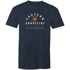 Clovelly King of the Beach - Mens T-Shirt - Navy (and other Mate ! )