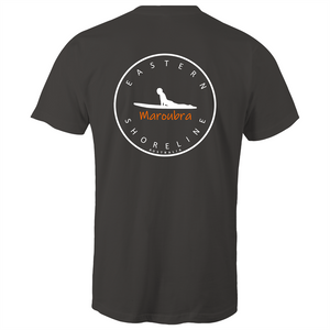 Maroubra Lord of Surf - Mens T-Shirt - Blue / Orange (and other Mate ! )