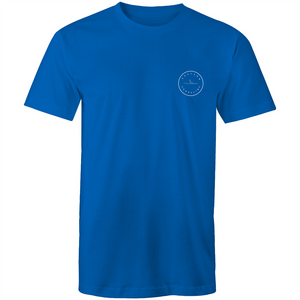 Coogee Lord of the Ocean - Mens T-Shirt - Navy / Light Blue