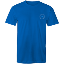 Load image into Gallery viewer, Coogee Lord of Surf - Mens T-Shirt - Navy / Light Blue
