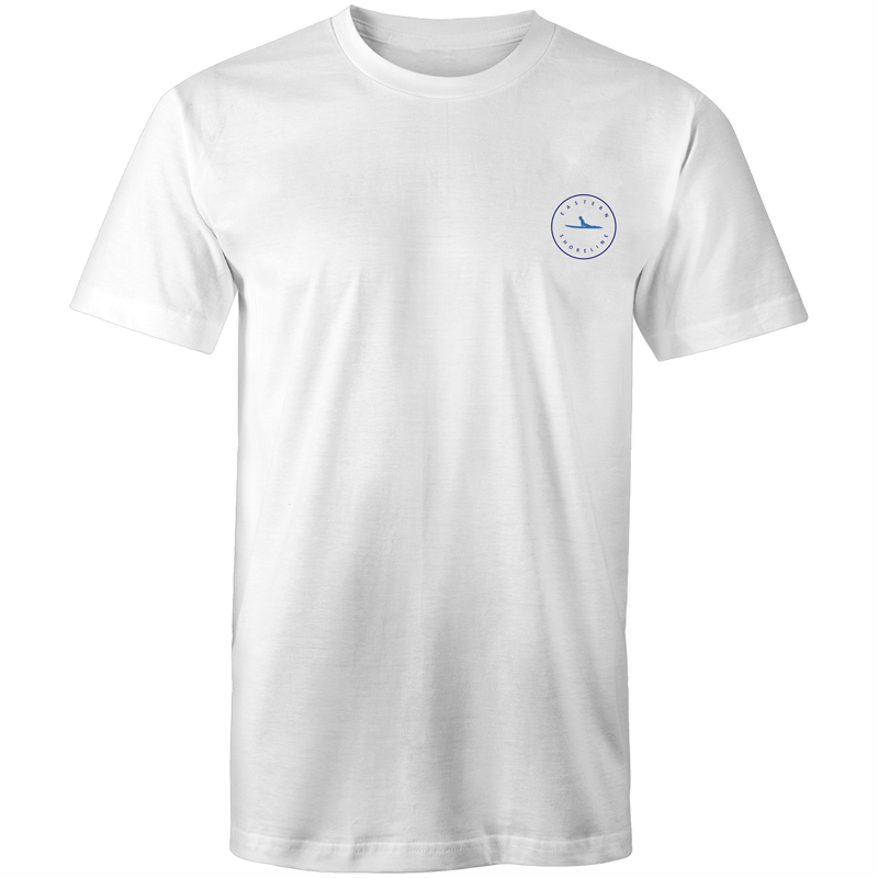 Clovelly Lord of Surf - Mens T-Shirt - White / Light Blue