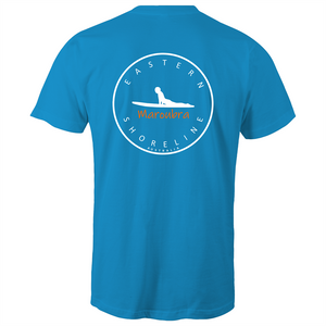Maroubra Lord of Surf - Mens T-Shirt - Blue / Orange (and other Mate ! )