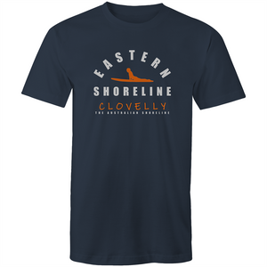 Clovelly King of Surf - Mens T-Shirt - Navy (and other Mate ! )