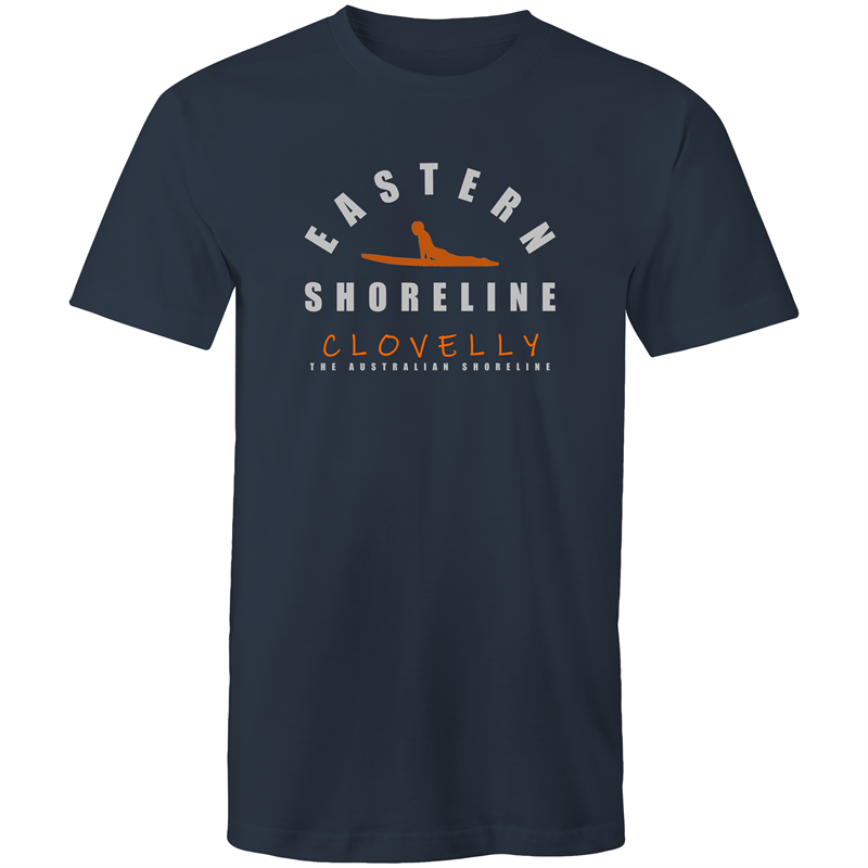 Clovelly King of Surf - Mens T-Shirt - Navy (and other Mate ! )