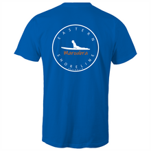 Load image into Gallery viewer, Maroubra Lord of Surf - Mens T-Shirt - Blue / Orange (and other Mate ! )
