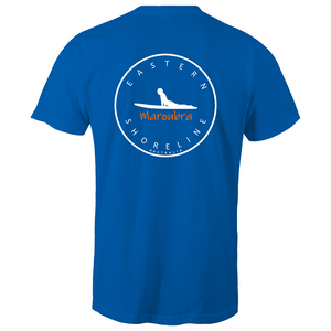 Maroubra Lord of Surf - Mens T-Shirt - Blue / Orange (and other Mate ! )