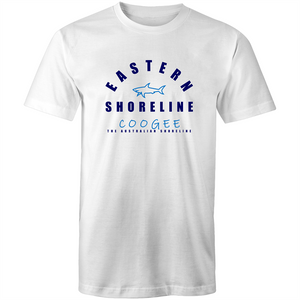 Coogee King of the Ocean - Mens T-Shirt - White / Light Blue