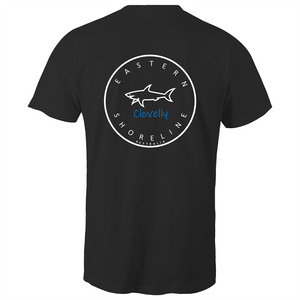 Clovelly Lord of the Ocean - Mens T-Shirt - Navy / Light Blue