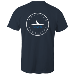 Clovelly Lord of Surf - Mens T-Shirt - Navy / Light Blue