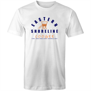Coogee King of the Beach - Mens T-Shirt - White / Orange