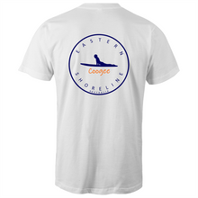Load image into Gallery viewer, Coogee Lord of the Surf - Mens T-Shirt - White / Orange

