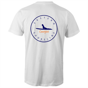 Coogee Lord of the Surf - Mens T-Shirt - White / Orange