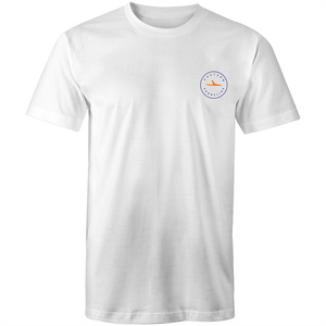 Coogee Lord of the Surf - Mens T-Shirt - White / Orange