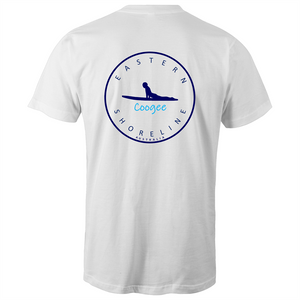 Coogee Lord of the Surf - Mens T-Shirt - White / Light Blue