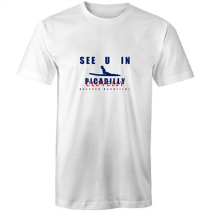 See U in Clovelly (Not in Picadilly !) - Mens T-Shirt