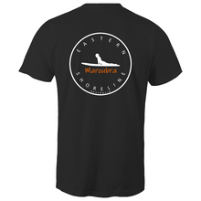 Load image into Gallery viewer, Maroubra Lord of Surf - Mens T-Shirt - Blue / Orange (and other Mate ! )

