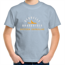 Load image into Gallery viewer, Clovelly Board Rider - Kids Youth T-Shirt

