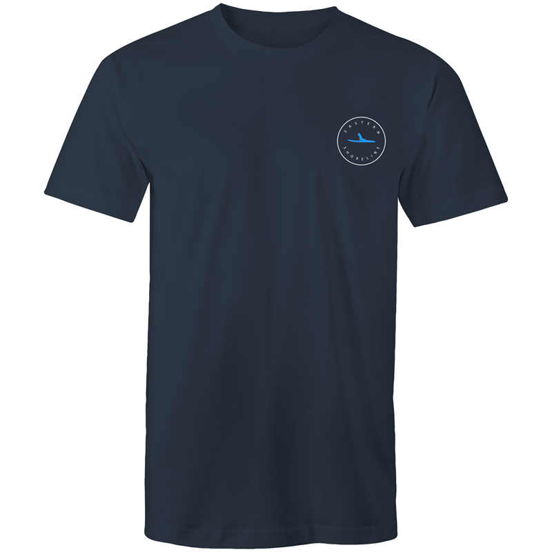 Clovelly Lord of Surf - Mens T-Shirt - Navy / Light Blue
