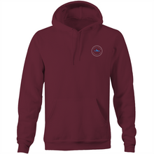 Load image into Gallery viewer, Maroubra Lord of Surf - Pocket Hoodie Sweatshirt - Navy / Light Blue (and other Mate ! )
